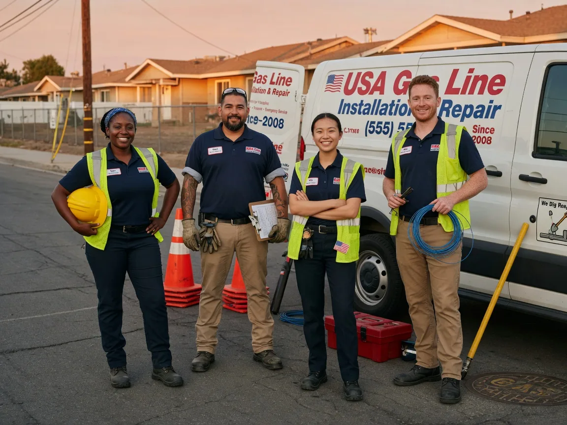 Gas Line Installation company in Melrose, OH